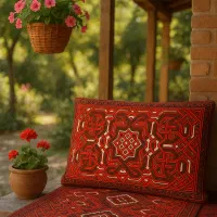پشتی سنتی خوش طرح