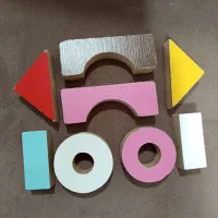 ۱۹۰قطعه چوب بازی