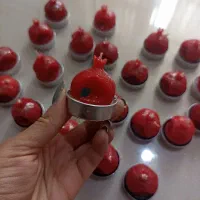 شمع انار و خرس|صنایع دستی و سایر لوازم تزئینی|اصفهان, شاهد|دیوار