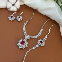 سرویس نقره وست زنجیری مدل کارتیر زنجیری