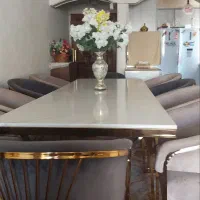 میزناهارخوری۸نفره استیل|میز و صندلی غذاخوری|پردیس, فاز ۸|دیوار