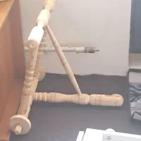 رورولک چوبی دوعدد|اسباب و اثاث بچه|ارومیه, |دیوار