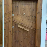 درب ضد سرقت سفید کلاسیک نرده استیل، شیشه ای کدM240|مصالح و تجهیزات ساختمان|گتاب, |دیوار