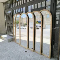 آینه قدی فانتزی چوب روس 70×180
