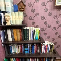 کتابخانه ایستاده مدرن