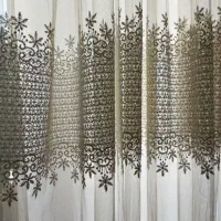 پرده تور کاملآ سالم در حد نو