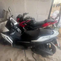 موتور NS 200 و آیروکس ۱۵۵