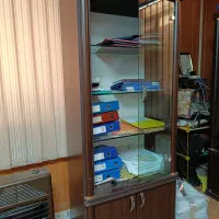 کمد ادکنابخانه طبقه دار چوبی