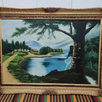 تابلو رنگ و روغن طبیعت