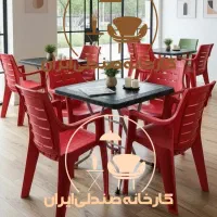 صندلی پلاستیکی باغی طرح رستا(کارخانه)