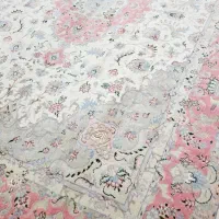 فرش ۶ متری کریم قلم ۴۰ رج|فرش|تبریز, |دیوار