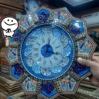 ساعت خاتم و میناکاری|ساعت دیواری و تزئینی|اصفهان, نقش جهان|دیوار