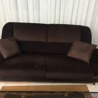 مبل ۴ نفره با جلو مبلی سالم و تمیز بدون فرو رفتگی|مبلمان خانگی و میز عسلی|کلاردشت, |دیوار