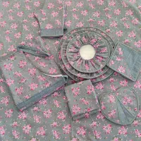 سرویس پارچه ای خانه و آشپزخانه عروس|سفره، حوله، دستمال آشپزخانه|سبزوار, هفت تیر|دیوار