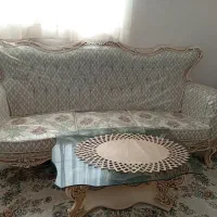 مبل ۹نفره با کاور|مبلمان خانگی و میز عسلی|معصومیه, |دیوار