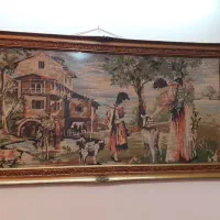 تابلو کوبلن لوکس|تابلو فرش|چمستان, |دیوار