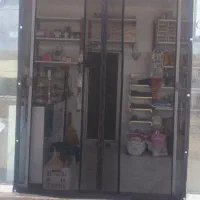 پرده توری اهنربایی. مغناطیسی.
