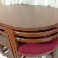 میز ناهارخوری کمجا شش نفره