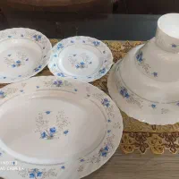 ظروف پارس اپال گل آبی