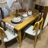 میز صندلی مدل حصیری|میز و صندلی غذاخوری|پیربازار, |دیوار