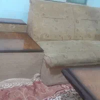 مبل راحتی نیم ست همراه میز