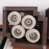 لوستر چوبی|لوستر و چراغ آویز|شیراز, شهرک سراج‎|دیوار