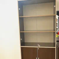 کتابخانه چوبی جنس mdf