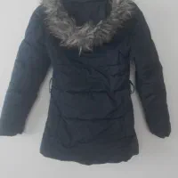 کاپشن دخترانه کلاهدار خارجی