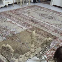 یک جفت فرش ۶ متری گردویی درجه۱ کاشان + کناره ها|فرش|تهران, شهرک استقلال|دیوار