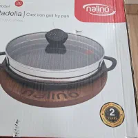 ماهی تابه چدن رژیمی آکبند nalino|ظروف پختوپز|کرج, ساماندهی|دیوار