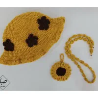 کلاه قلاب بافی پاییزی|لباس|کرج, آق تپه|دیوار