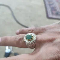 انگشتر دست دلبر و زمرد زامبیا