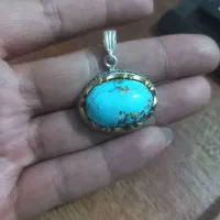گردنبند فیروزه درجه یک نیشابور