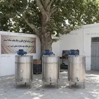 پاتیل پخت شیر 220 لیتری - شیرجوش کارگاهی استیل