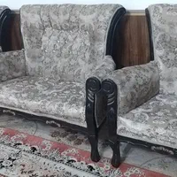 مبل ۷ نفره چوب|مبلمان خانگی و میز عسلی|تنکابن, |دیوار