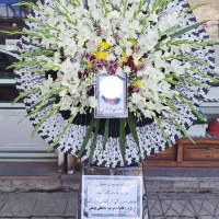 تاجگل و ماشین عروس طبیعی|گل مصنوعی|بهار, |دیوار