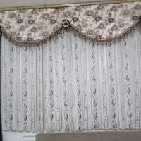 پرده|پرده، رانر، رومیزی|تاکستان, |دیوار