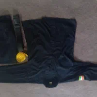 لباس دفاع شخصی مشکی+لباس مبارزه+لباس مبارزه کاراته
