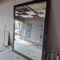 آیینه قدی  بزرگ همراه قاب|آینه|رشت, فلسطین|دیوار