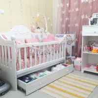 تخت کودک|تخت و صندلی بچه|تهران, نیروی هوایی (پیروزی)|دیوار
