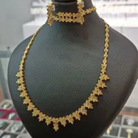 سرویس نقره همراه با آبکاریه طلای 18عیار