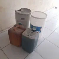 بشکه ۴عدد|ظروف نگهدارنده، پلاستیکی، یکبارمصرف|آبدانان, |دیوار