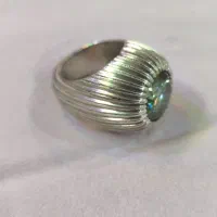 انگشتر موزانایت سوزنی