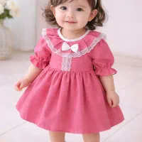 پیراهن لباس مهمانی های نو عیدانه از نوزاد تا 6سال