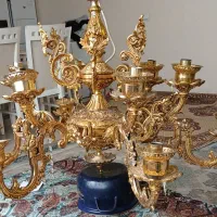 فروش لوستر آب طلا کاری شده