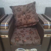 مبل راحتی چرم|مبلمان خانگی و میز عسلی|قنوات, |دیوار