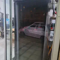 یخچال تک درب تو مشکی ۲ماه کار بسیار تمیز وشیک