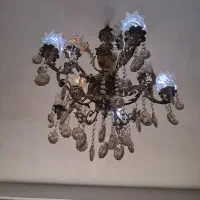 لوستر برنز ۵ شاخه