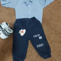 ست لباس بچگانه کاملا نو