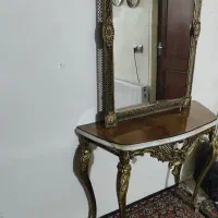 آینه کنسول برنجی